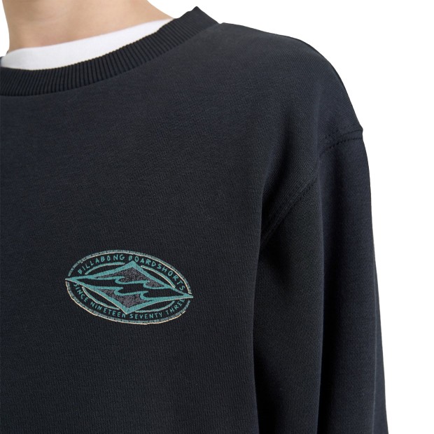 Billabong Sweat Basica Foundation Black