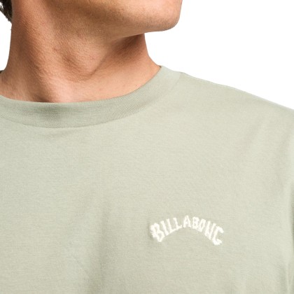 Billabong T-shirt Arch Crew Grey Green