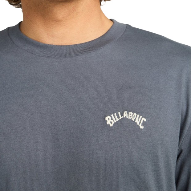 Billabong T-shirt Arch Crew Ombre Blue
