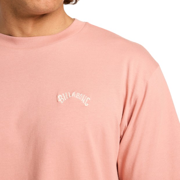 Billabong T-shirt Arch Crew Ash Rose