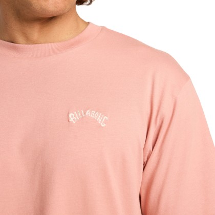 Billabong T-shirt Arch Crew Ash Rose