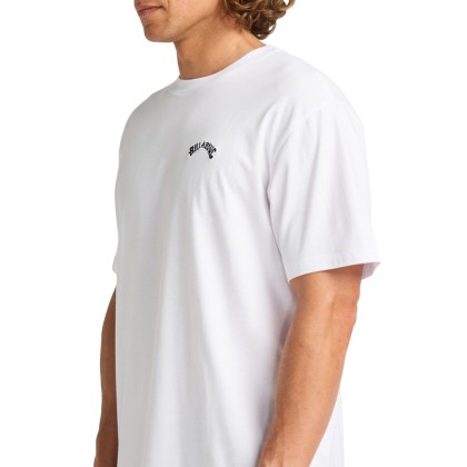 Billabong T-shirt Arch Crew White Billabong T-shirt Arch Crew White