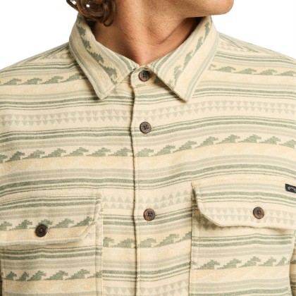 Billabong Camisa Offshore Jacquard Flannel Hunter