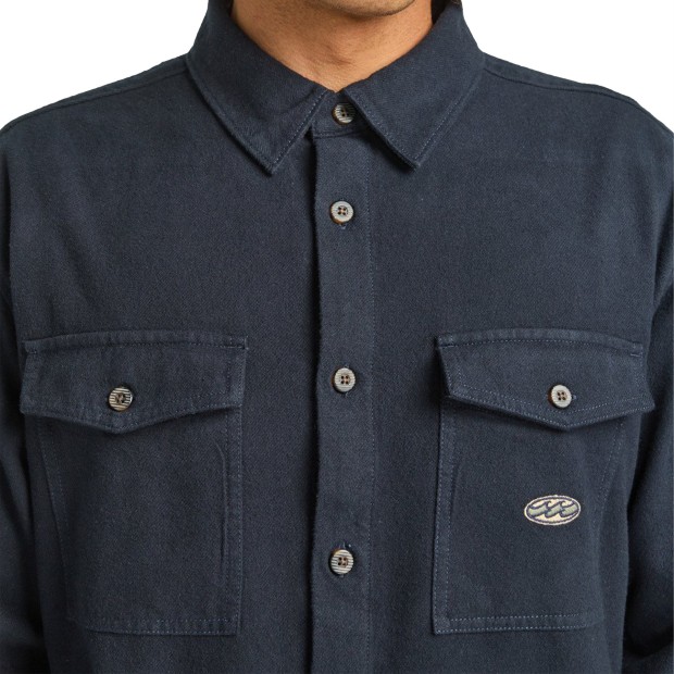 Billabong Camisa Del Mar Flannel Dark Navy