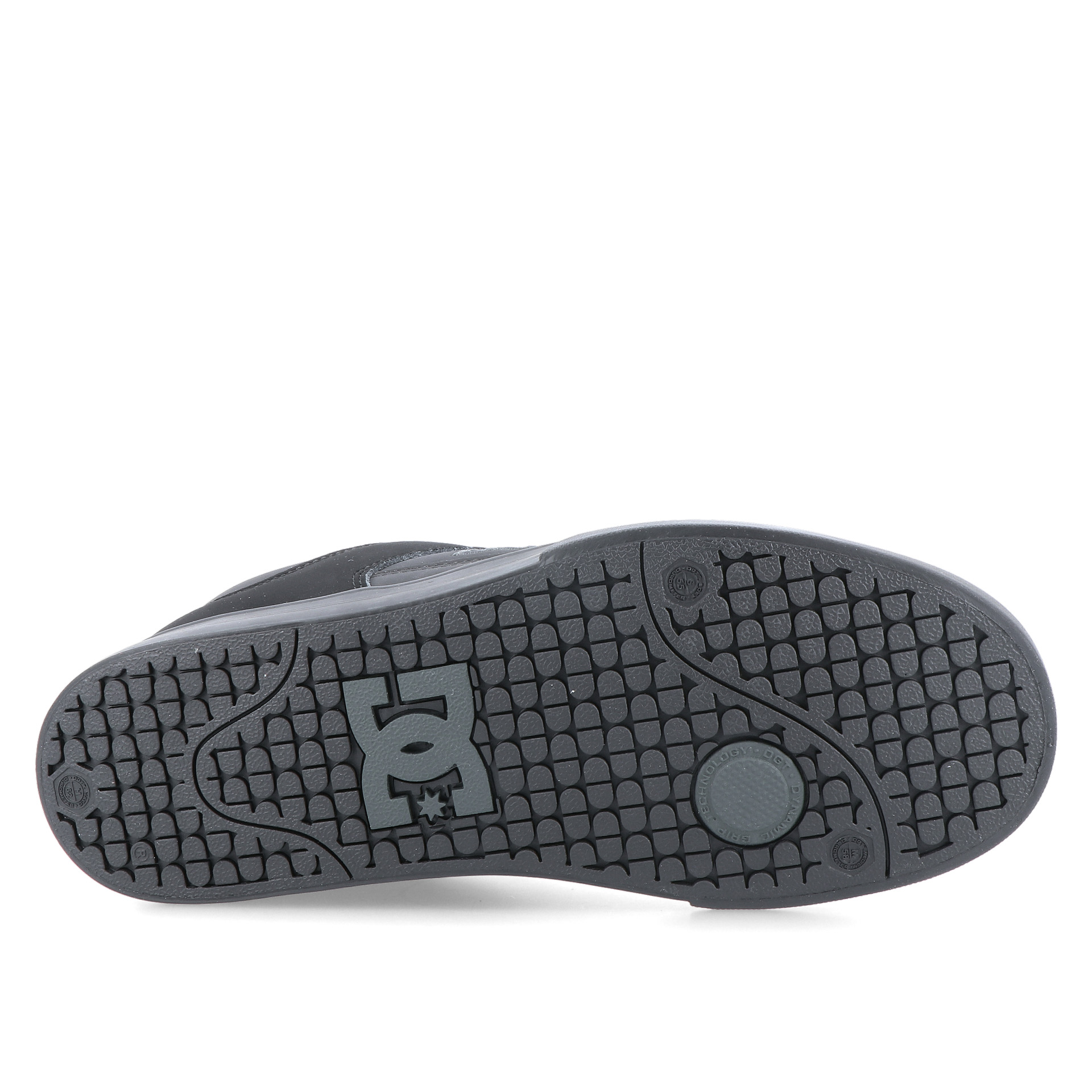 Dc Shoes Mens Pure Black/pirate Black
