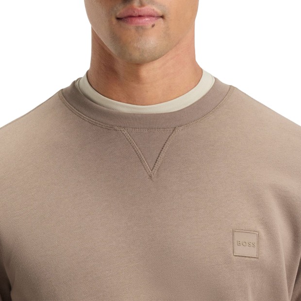 BOSS Sweat Westart Open Green