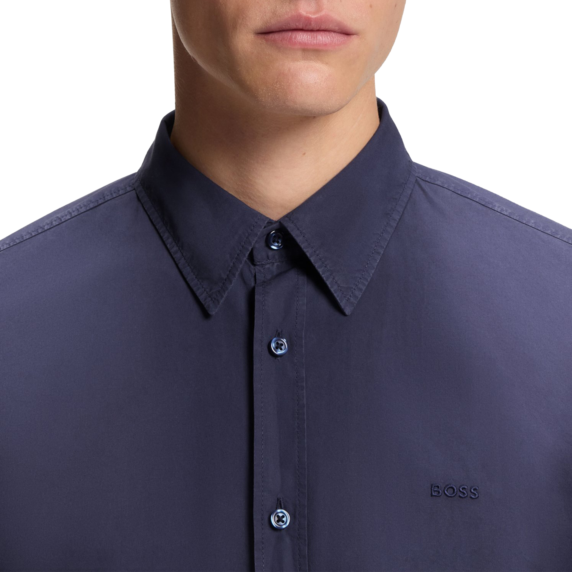 BOSS Camisa Relegant Navy