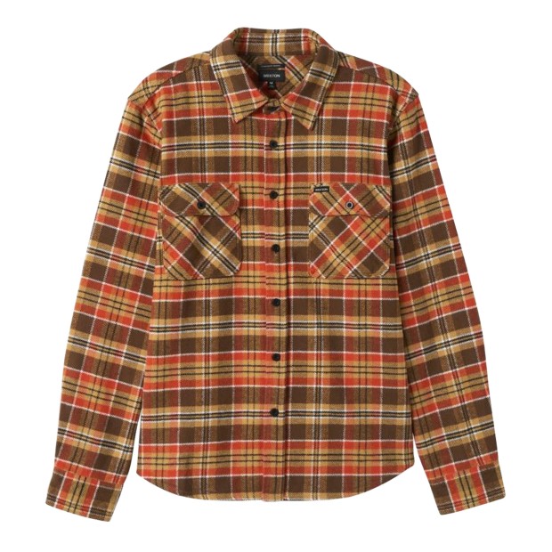 Brixton Camisa Bowery Heavy Weght Flanne