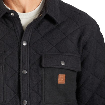 Brixton Camisa Cass Quilted Fleece Jkt Blk Brixton Camisa Cass Quilted Fleece Jkt Blk