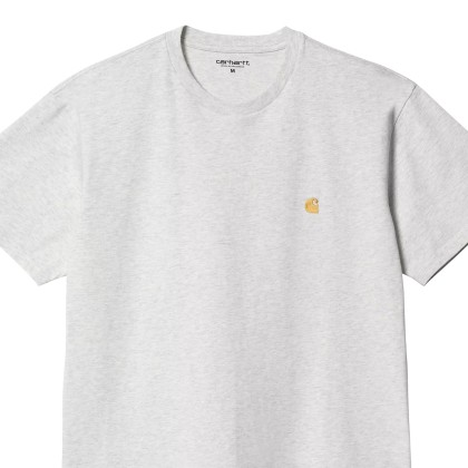 Carhartt Wip T-shirt S/s Chase Heather/gol Carhartt Wip T-shirt S/s Chase Heather/gol
