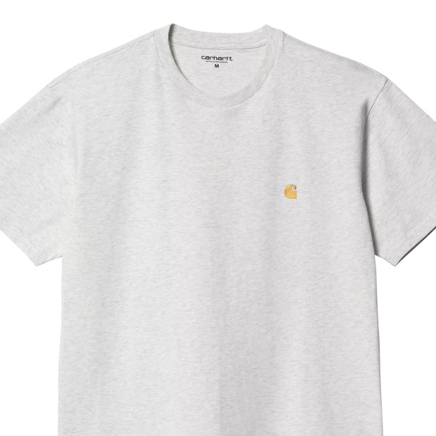 Carhartt Wip T-shirt S/s Chase Heather/gol