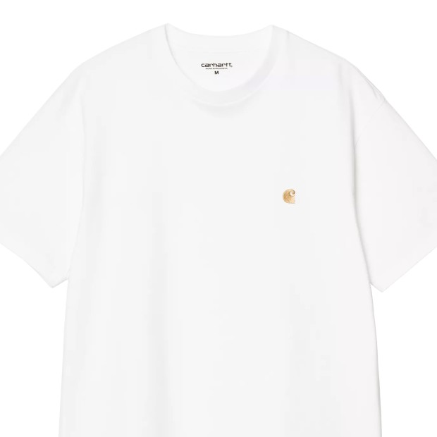 Carhartt Wip T-shirt Chase White/Gold