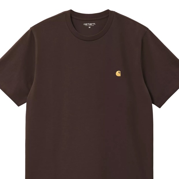 Carhartt Wip T-shirt Chase Tobacco Gold