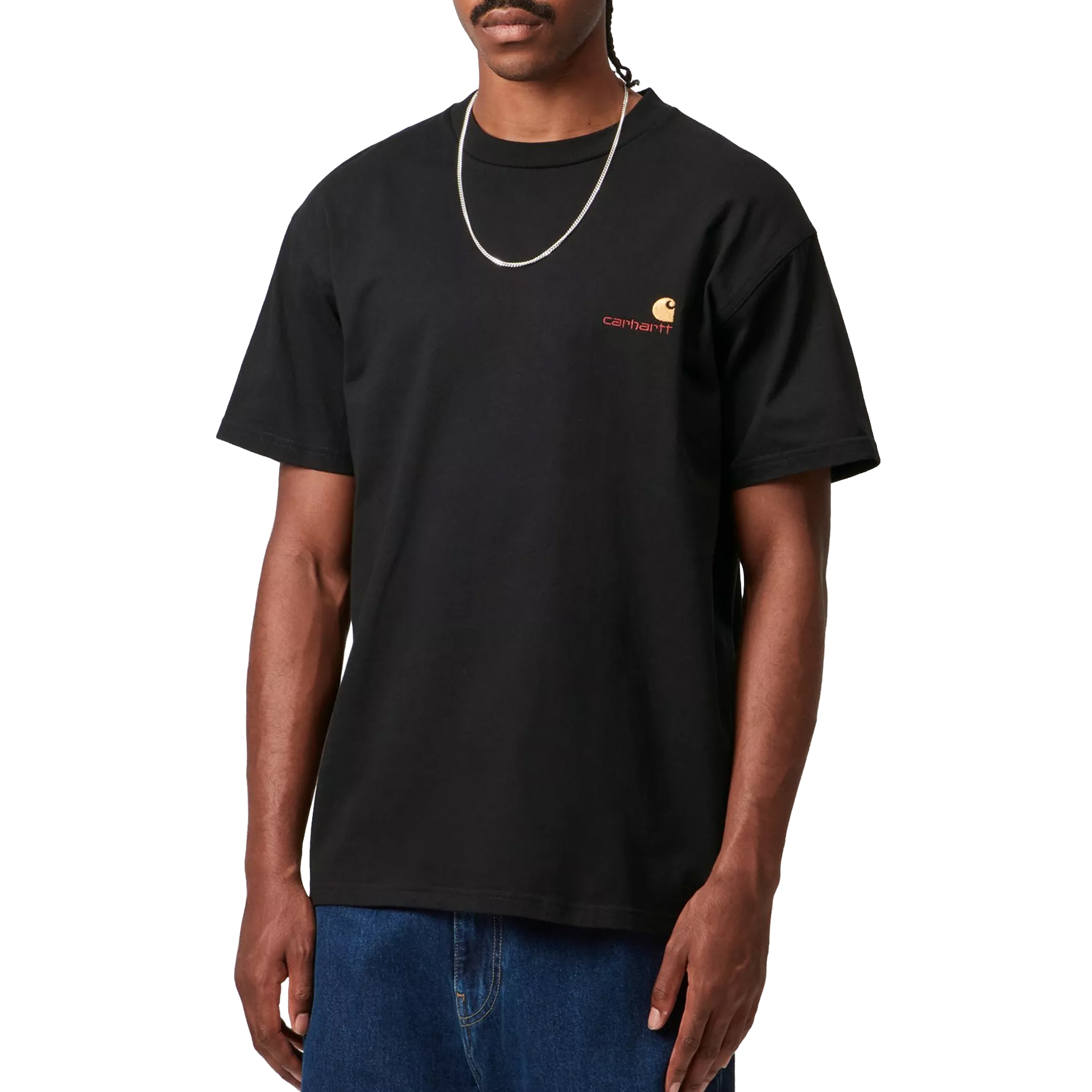 Carhartt Wip T-shirt American Script Black