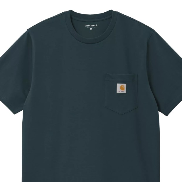 Carhartt Wip T-shirt Pocket Deep Lagoon