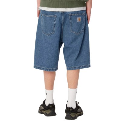 Carhartt Wip Landon Short Blue Heavy Stone Wash