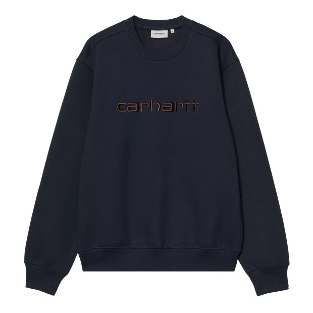 Carhartt Wip Sweat Carhartt Deep Night Palisander