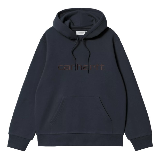 Carhartt Wip Sweat Hooded Carhartt Deep Night Palisander