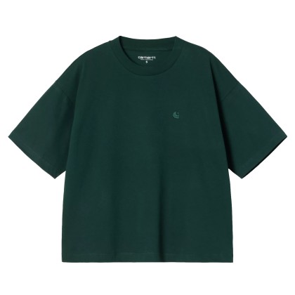 Carhartt Wip T-shirt Chester W Dark Fir Carhartt Wip T-shirt Chester W Dark Fir
