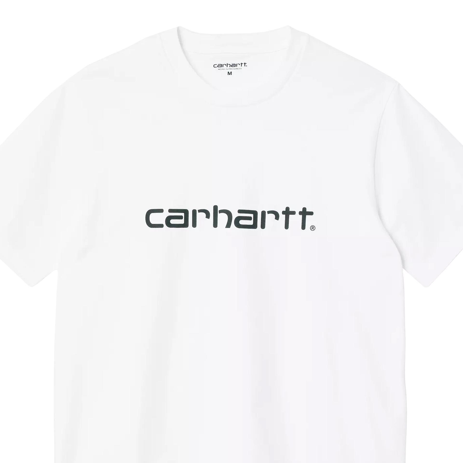 Carhartt Wip T-shirt Script White/Black