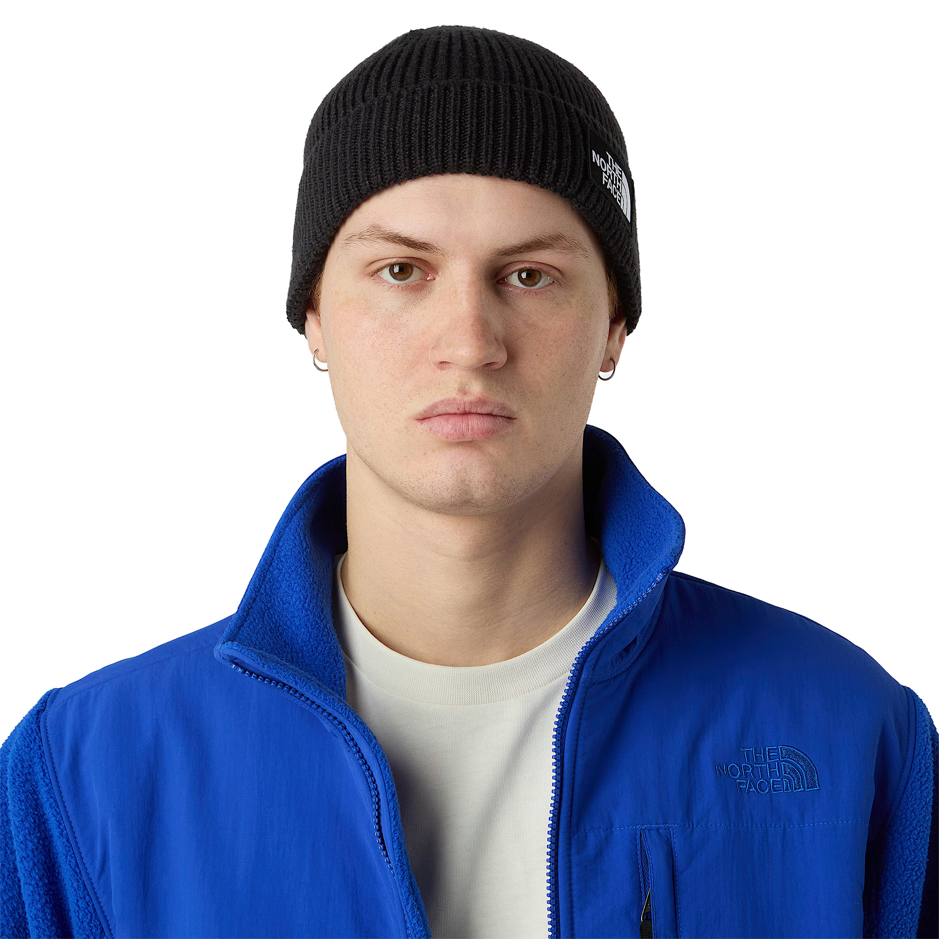 The North Face Gorro Logo Box Cuffed Black