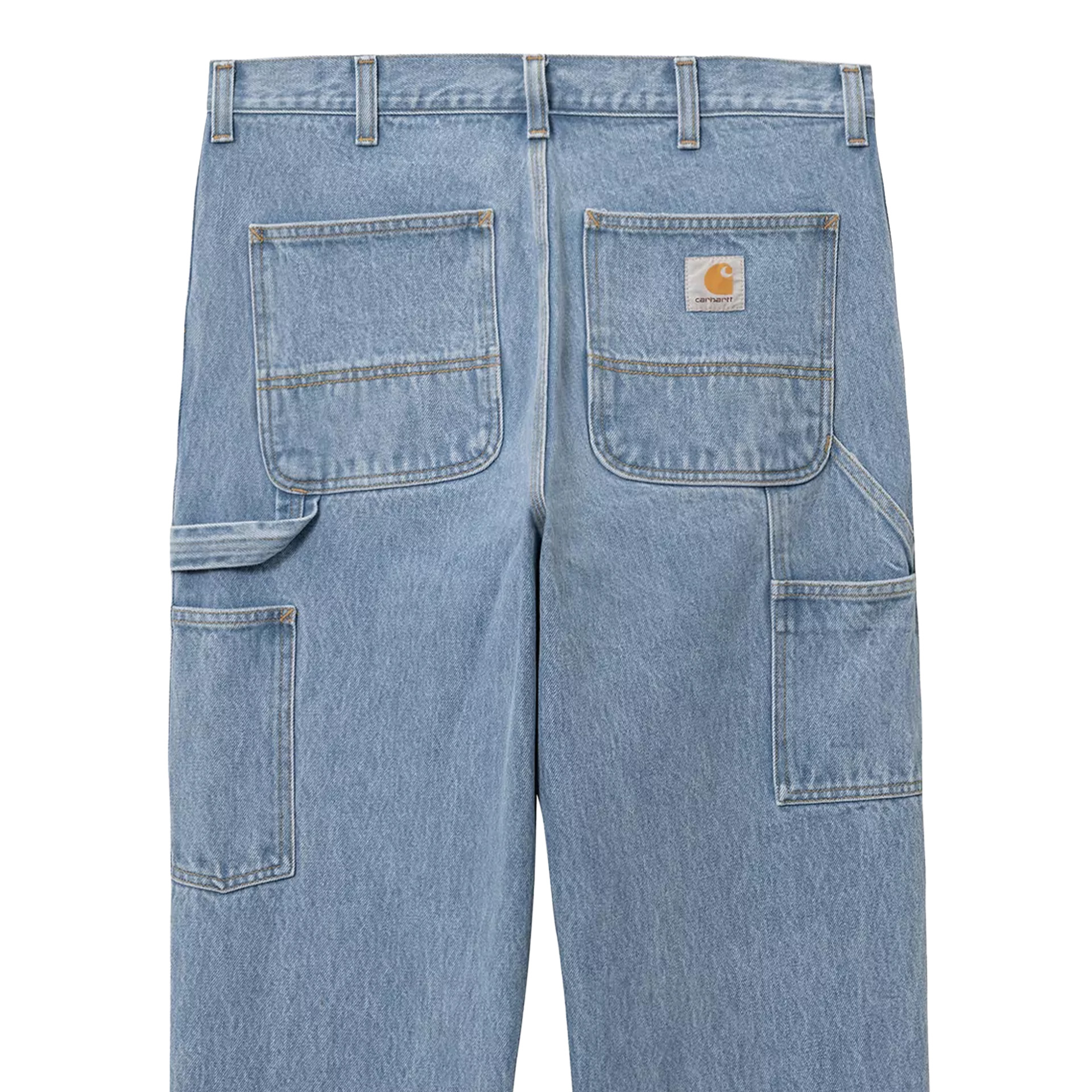 Carhartt Wip Calça Single Knee Blue Stone