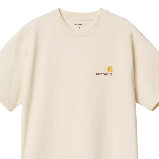Carhartt Wip T-shirt American Script W Natural