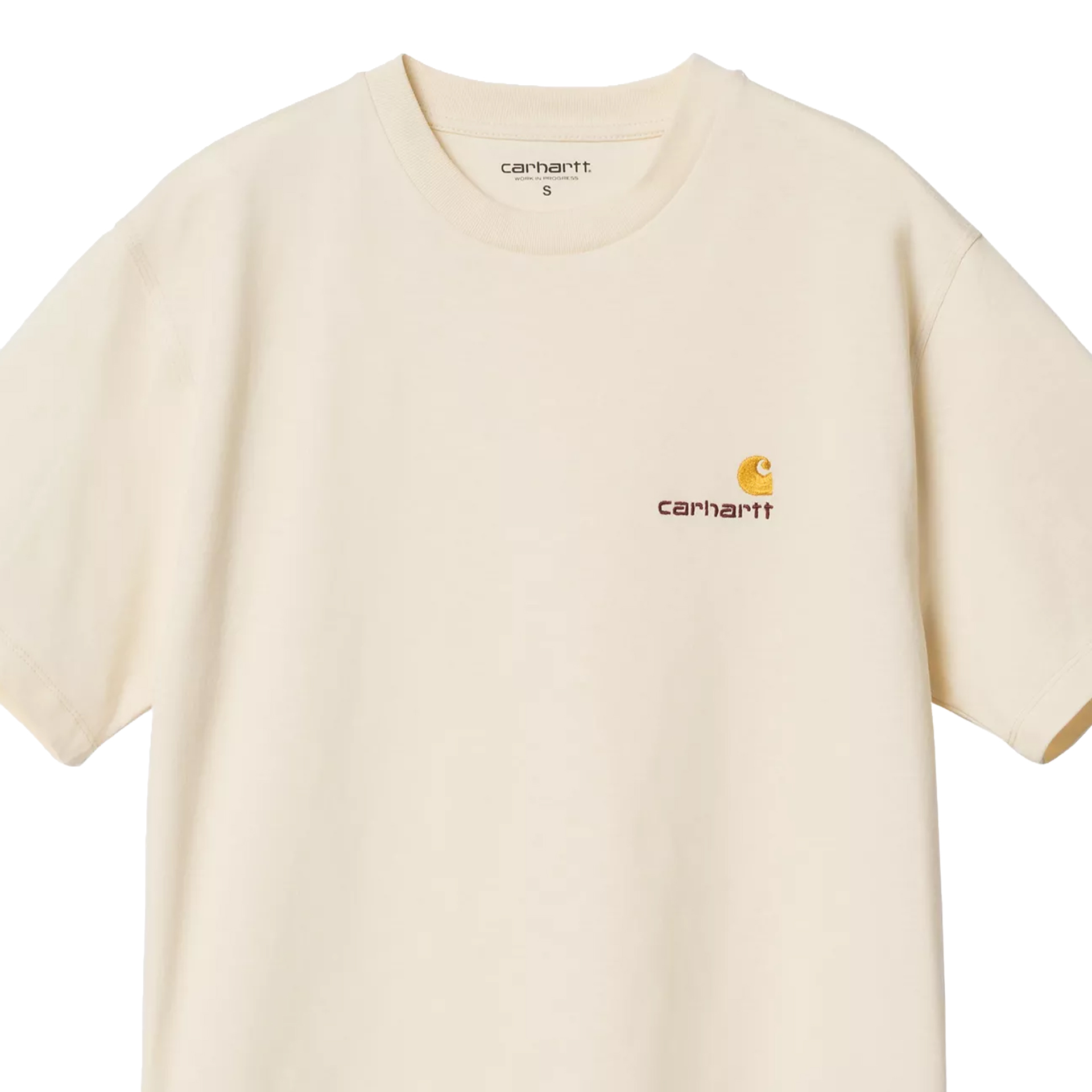 Carhartt Wip T-shirt American Script W Natural