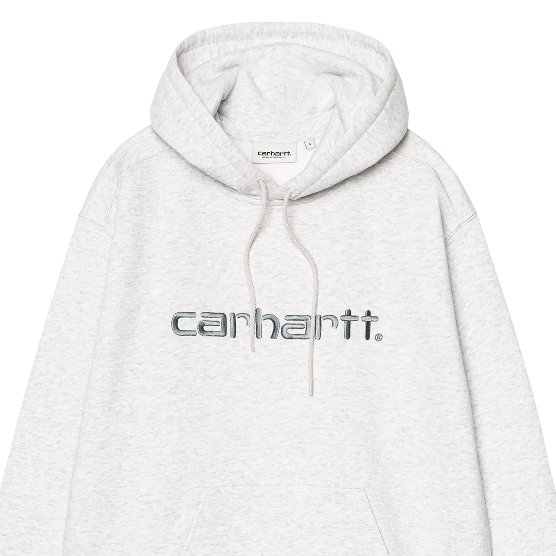 Carhartt Wip Sweat Hooded Carhartt W Ash Heather Citadel