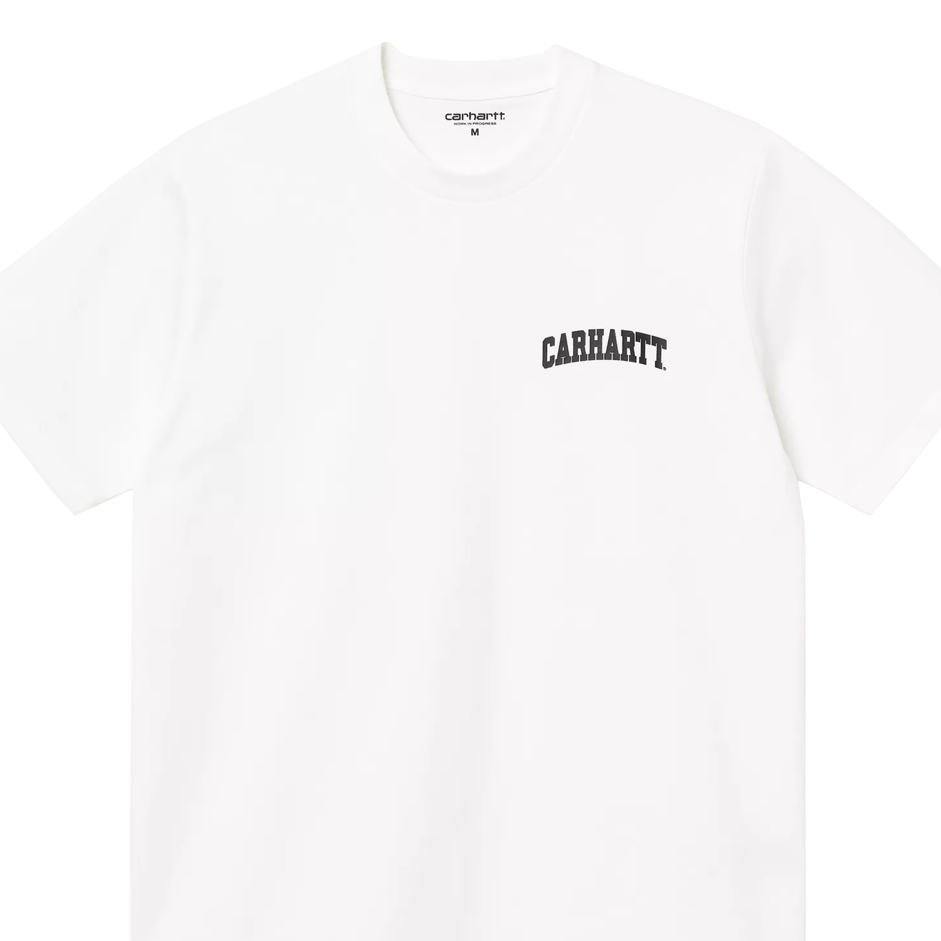 Carhartt Wip S/s University Script T-shirt White Black