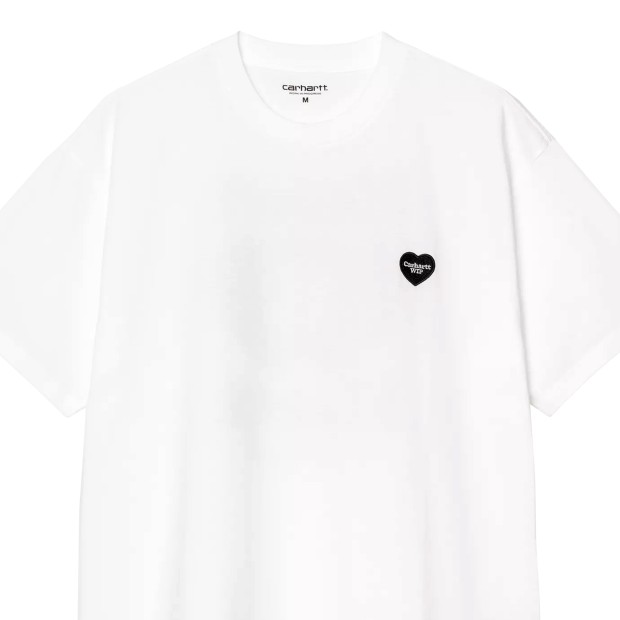 Carhartt Wip T-shirt Heart Ii Hartt White