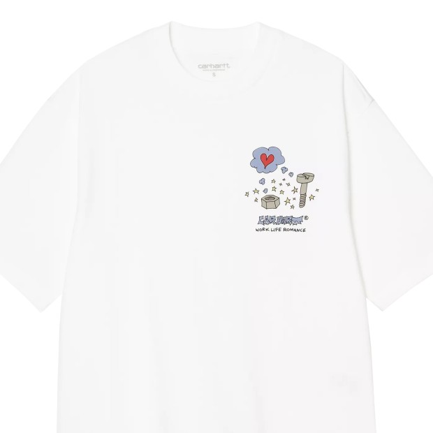 Carhartt Wip T-shirt Office Supplies W White