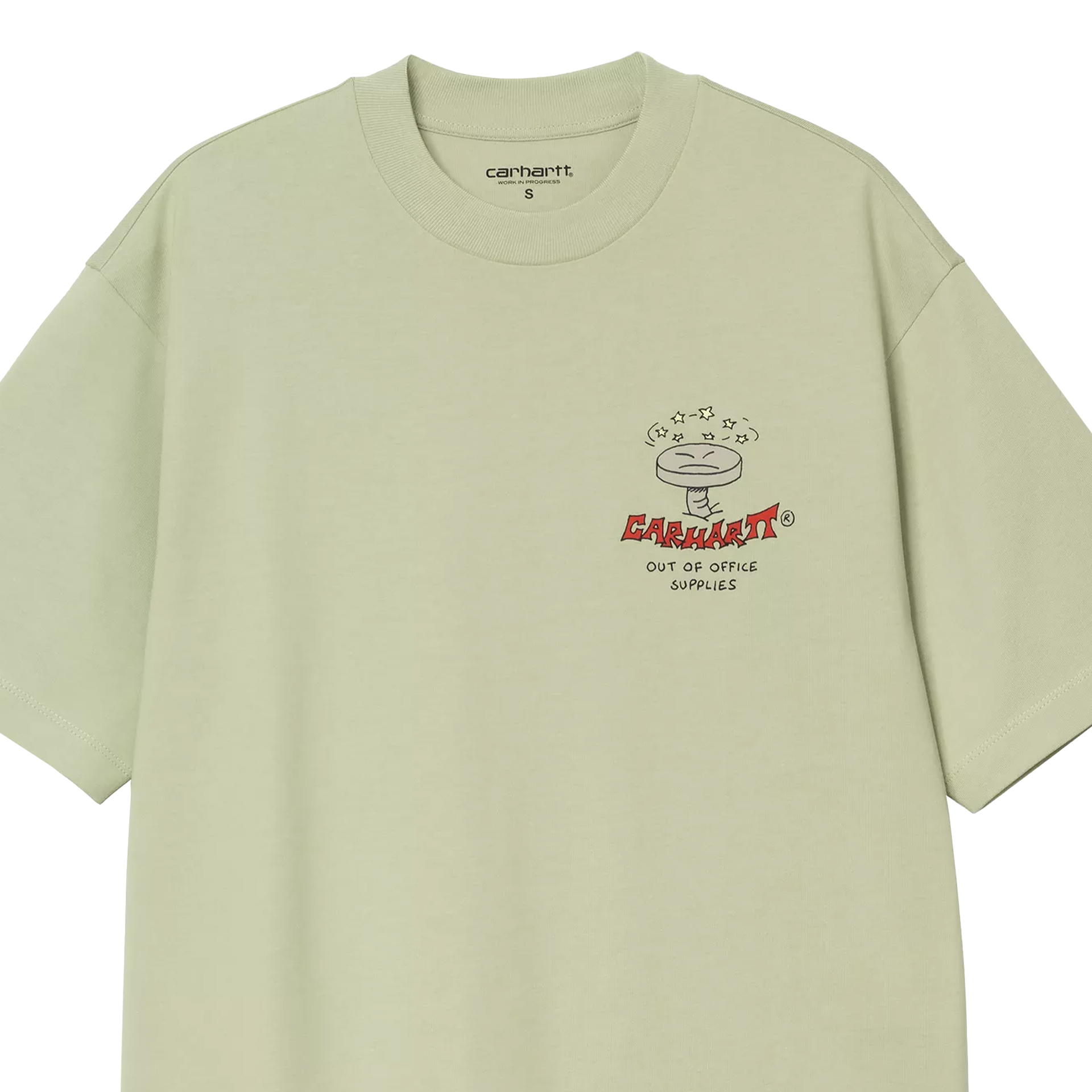 Carhartt Wip T-shirt Office Supplies W Pale Olive