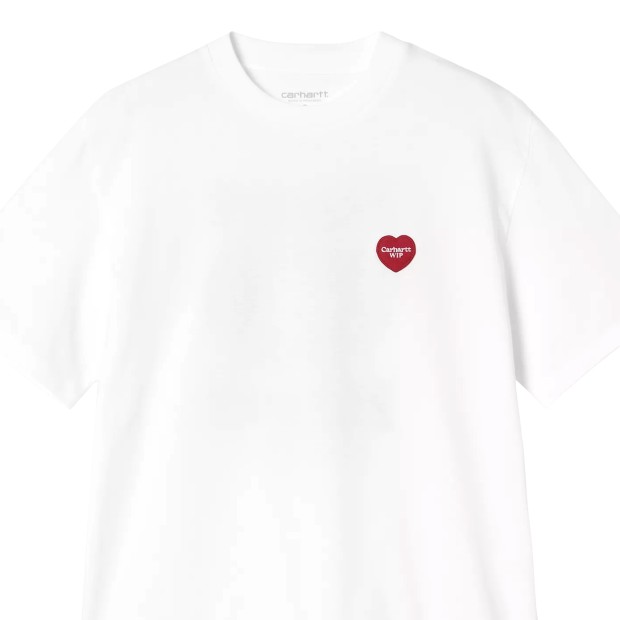 Carhartt Wip T-shirt Heart Ii Hartt W White