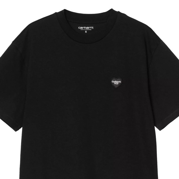 Carhartt Wip T-shirt Heart Ii Hartt W Black