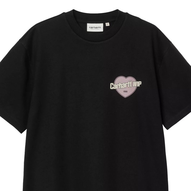 Carhartt Wip T-shirt Growth W Black Stone Washed