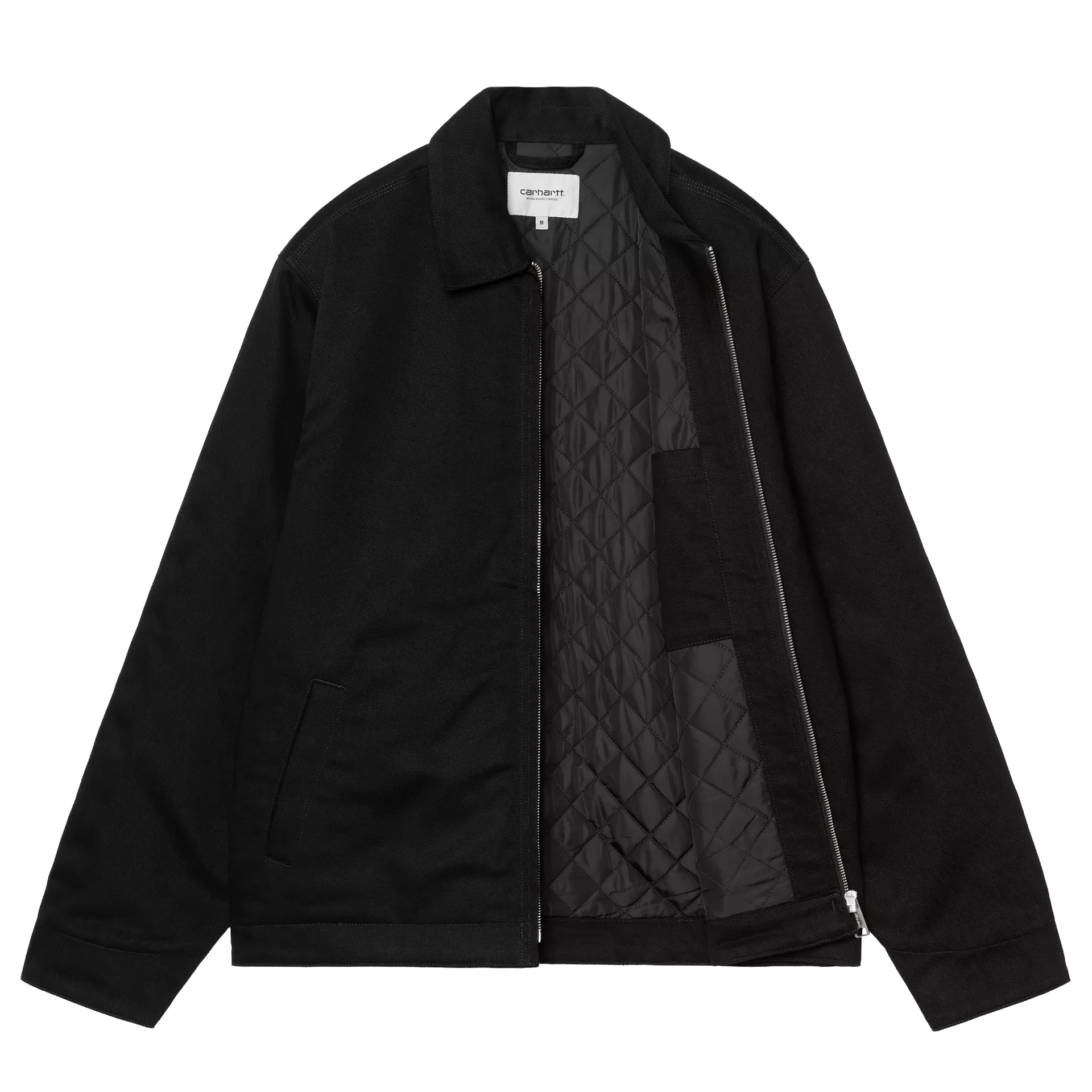 Carhartt Wip Casaco Module Script Black White Rigid