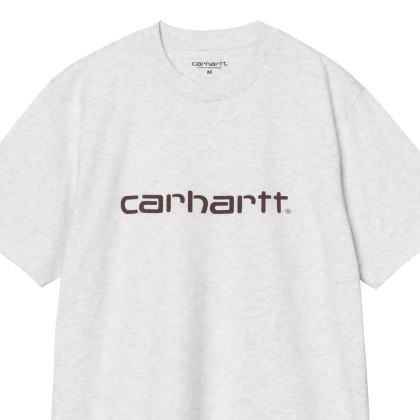 Carhartt Wip T-shirt Script Ash Heather Rondo