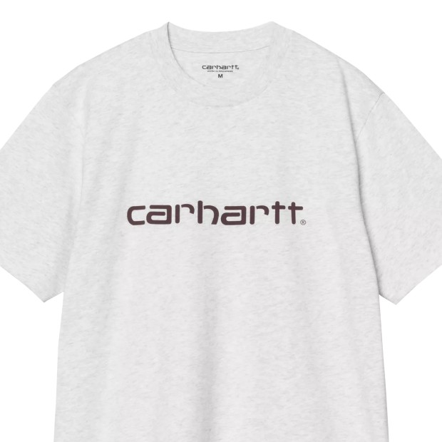 Carhartt Wip T-shirt Script Ash Heather Rondo