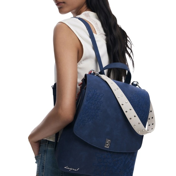 Desigual Mochila Sierra Sumyministrght Azul