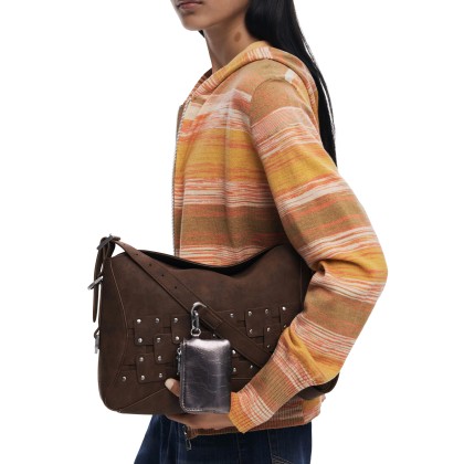 Desigual Mala New Patch 2 Castanho