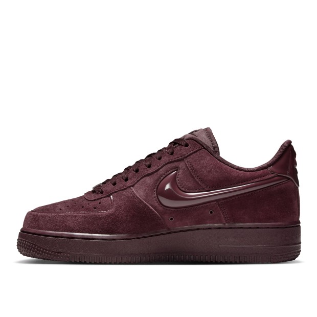 Nike Air Force 1  07 Burgundy Crush / Black