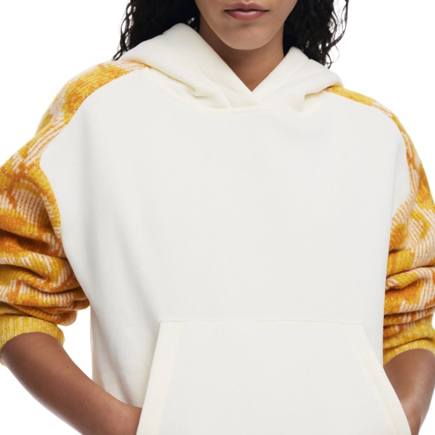 Desigual Sweat Mani Branco