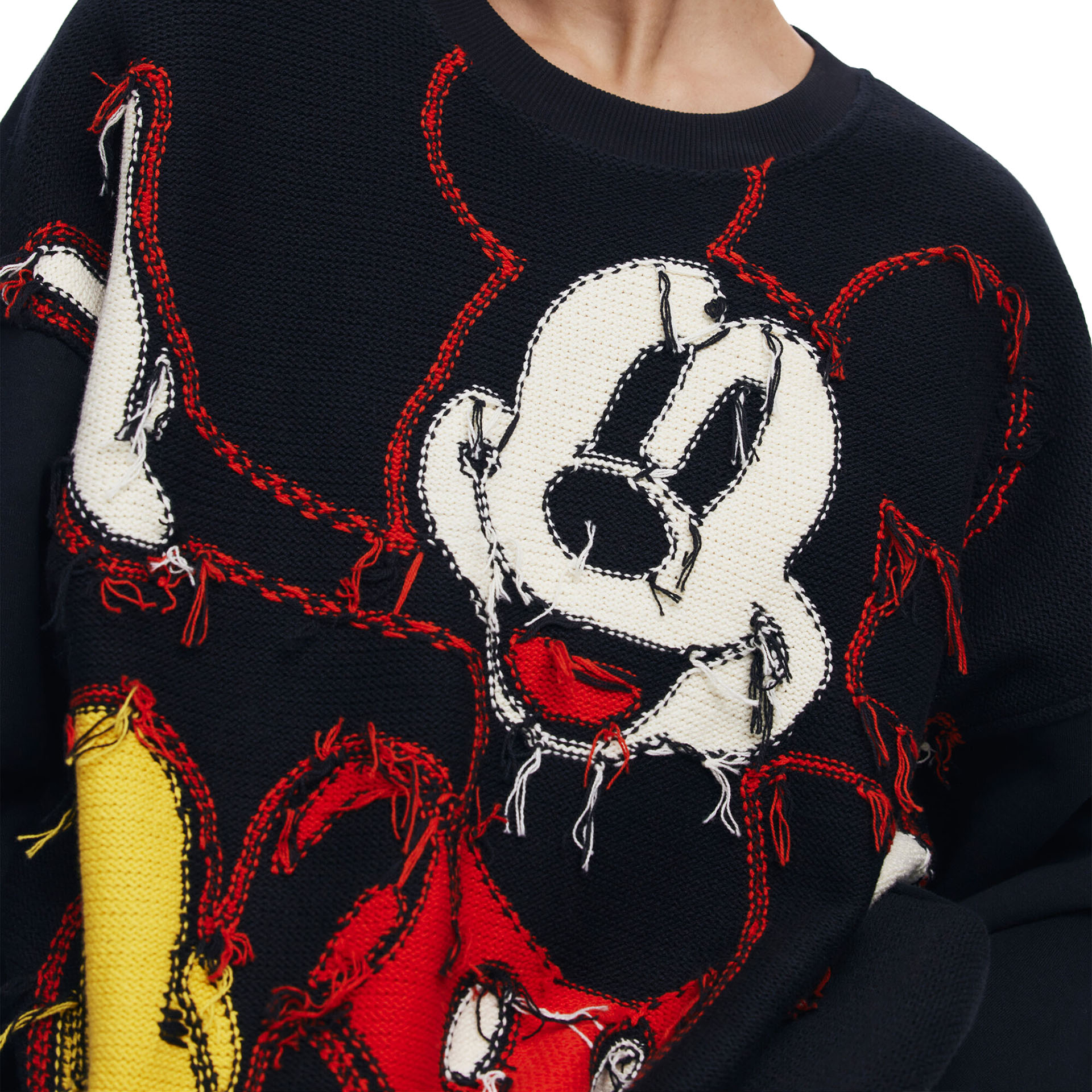 Desigual Sweat Hello Mickey Preto