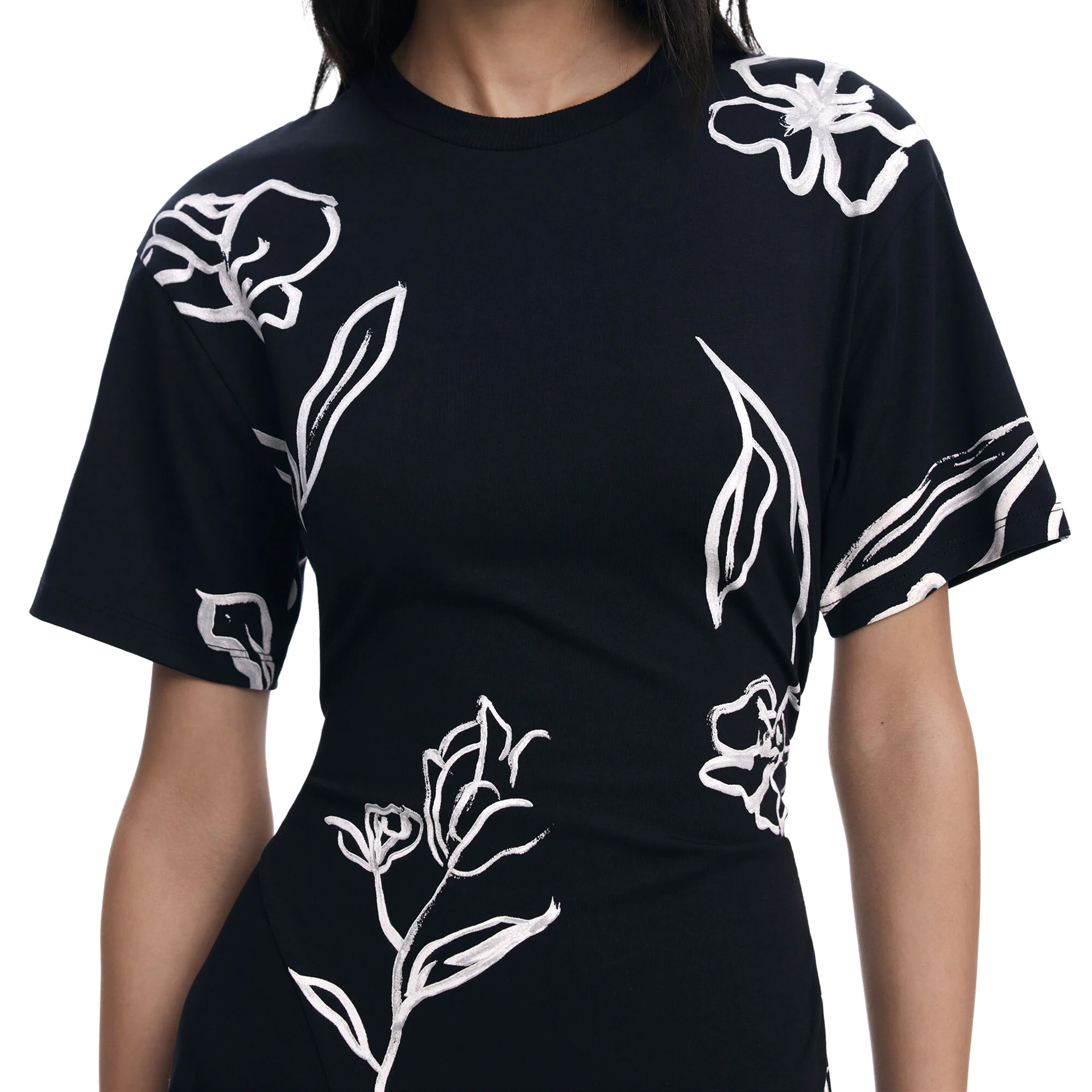 Desigual Vestido Calma Preto