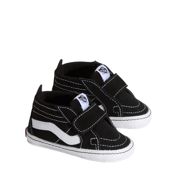 Vans Sk8-hi Crib Black/true White