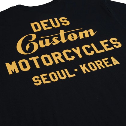 Deus Ex Machina T-shirt Time Taker Black Deus Ex Machina T-shirt Time Taker Black
