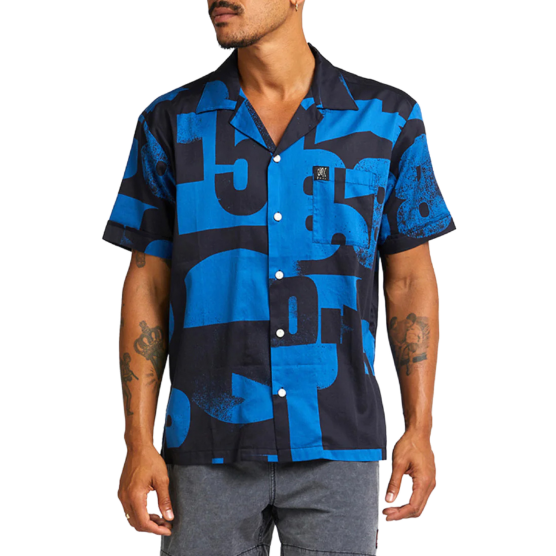 Deus Ex Machina Camisa Arithmetic Blue