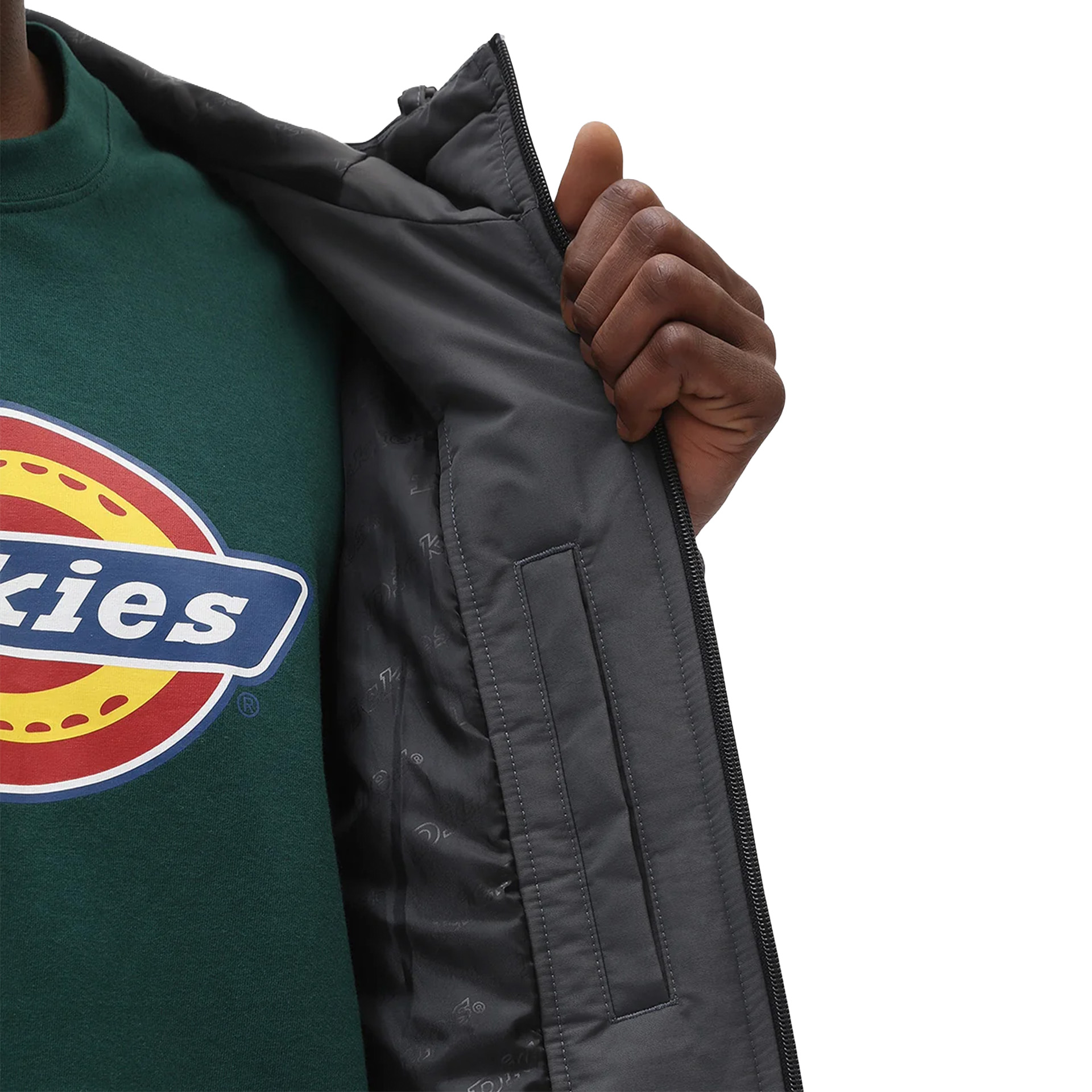 Dickies Casaco New Sarpy Charcoal Grey