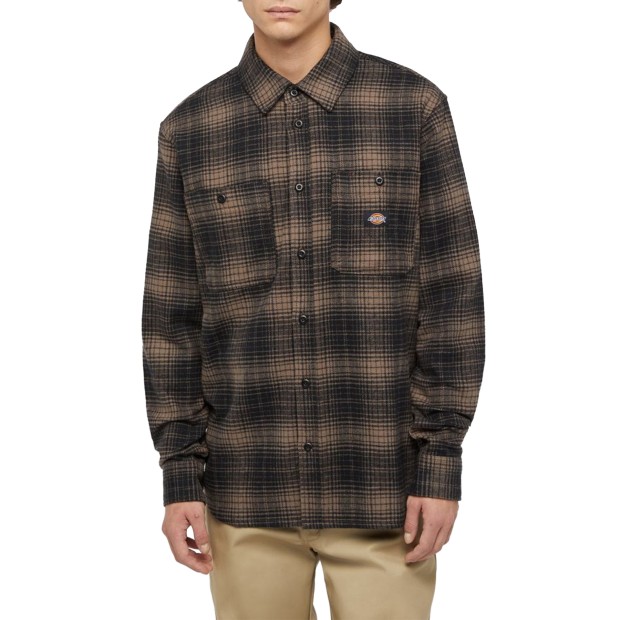 Dickies Camisa Evansville Mushroom